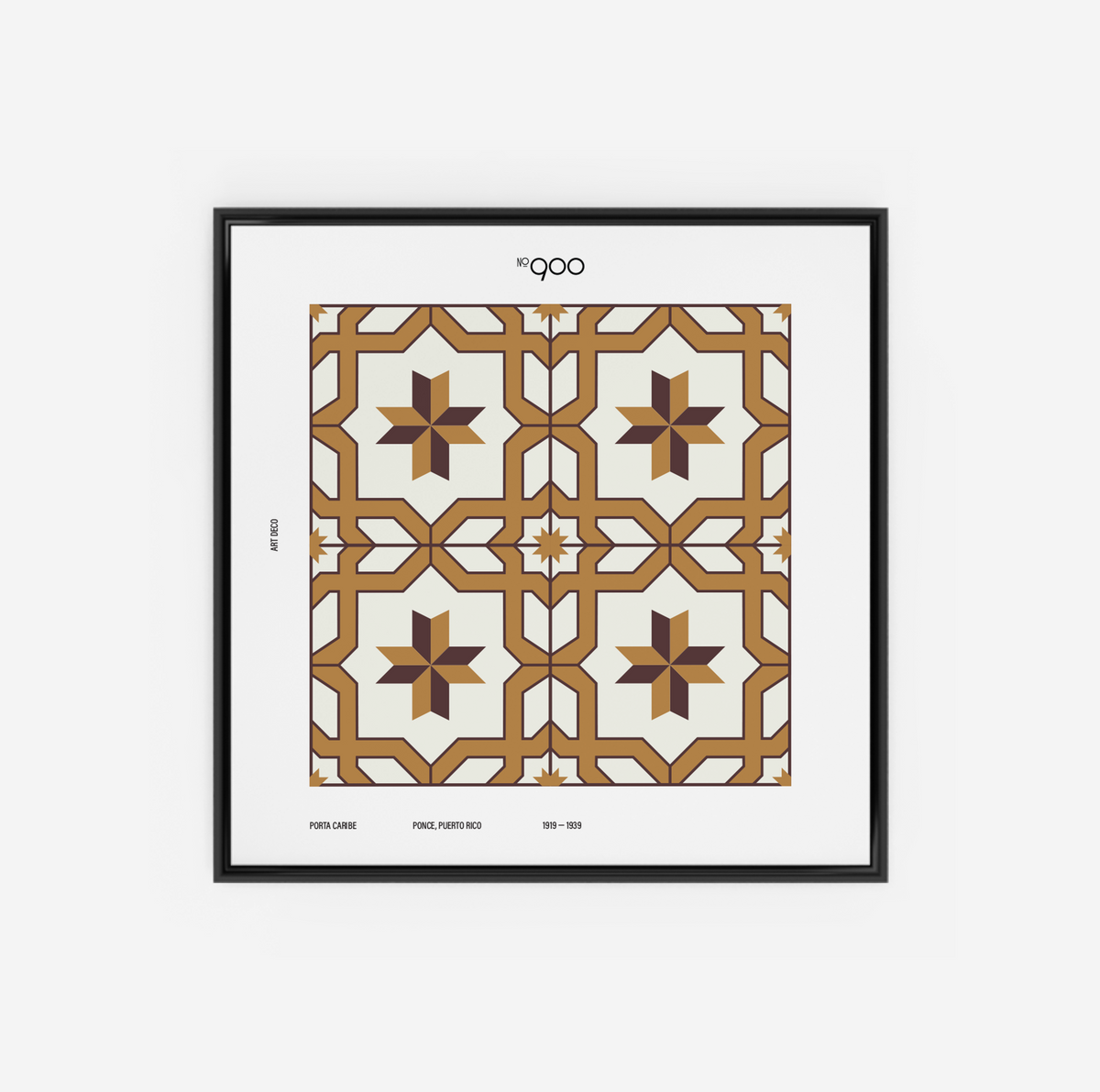 Baldosa Criolla 10”x10” Poster | Ponce