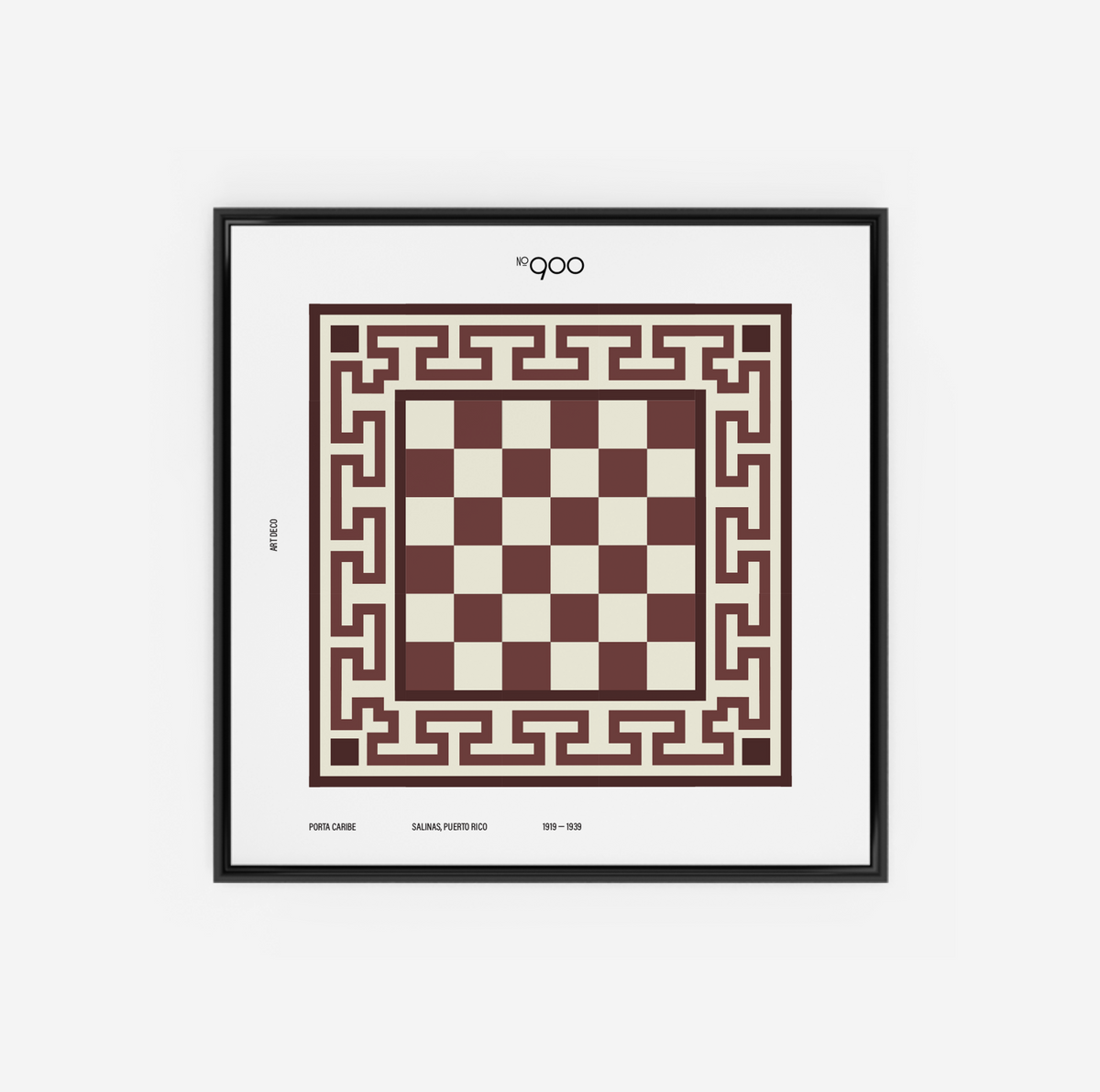 Baldosa Criolla 10”x10” Poster | Salinas
