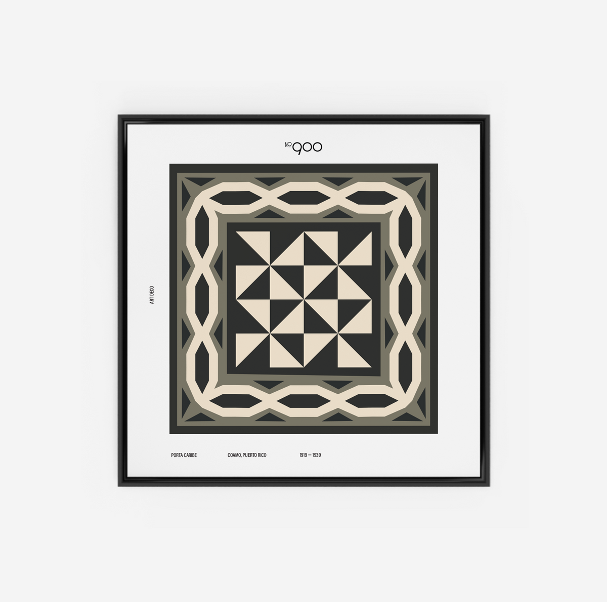 Baldosa Criolla 10”x10” Poster | Coamo