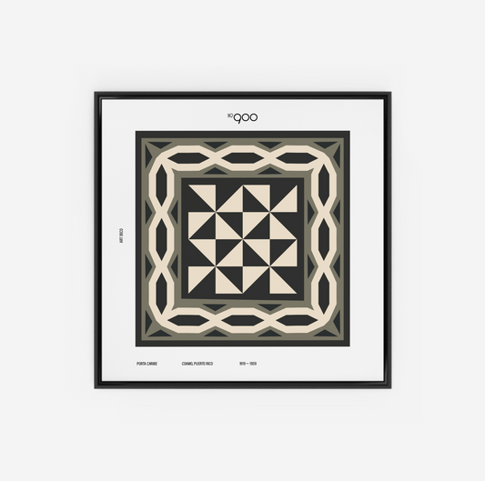 Baldosa Criolla 10”x10” Poster | Coamo