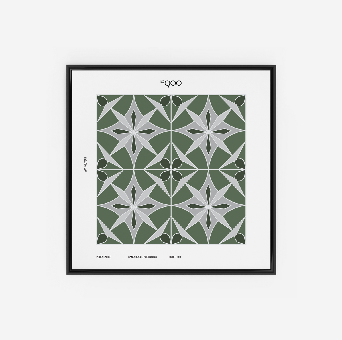 Baldosa Criolla 10”x10” Poster | Santa Isabel