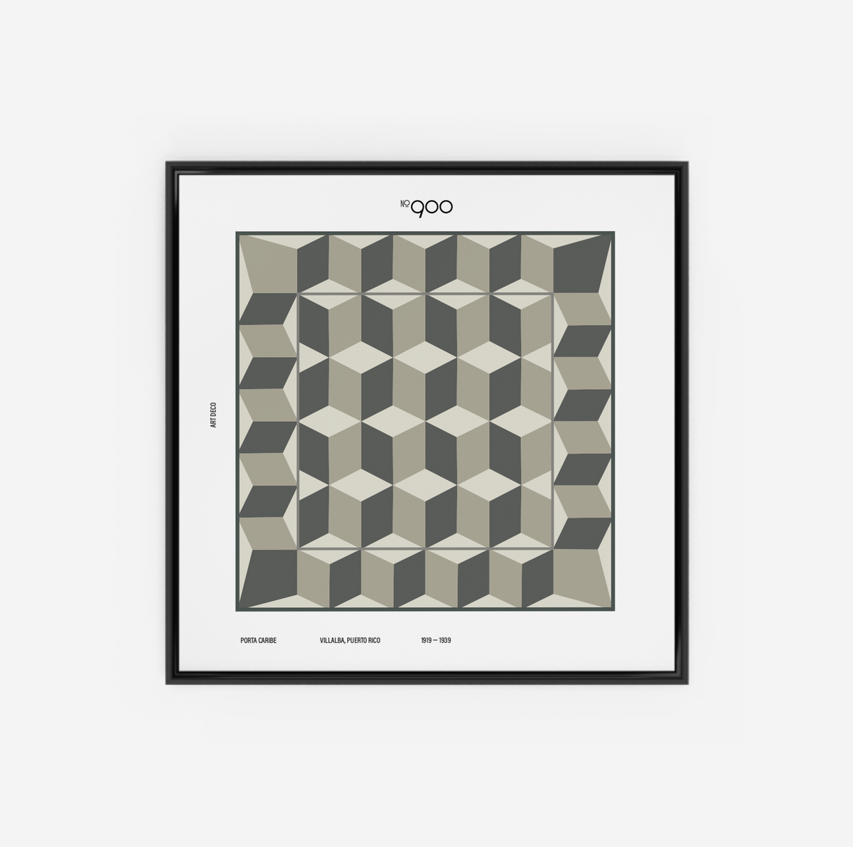 Baldosa Criolla 10”x10” Poster | Villalba